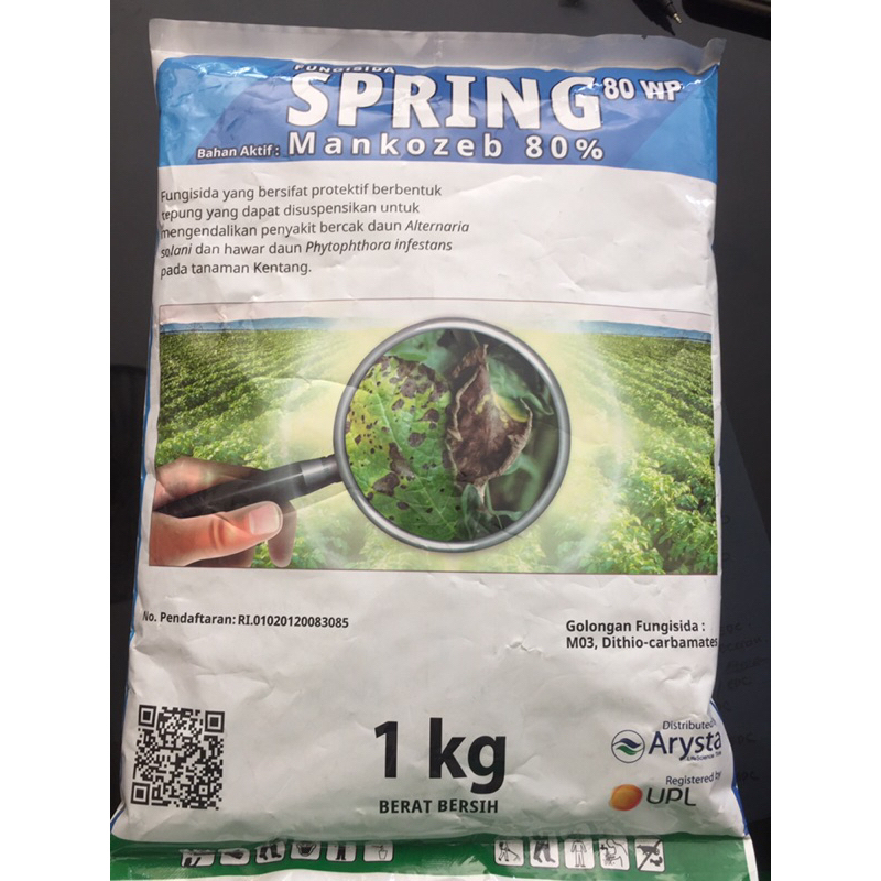 Jual SPRING | fungisida | bahan aktif mancozeb 80% | Shopee Indonesia