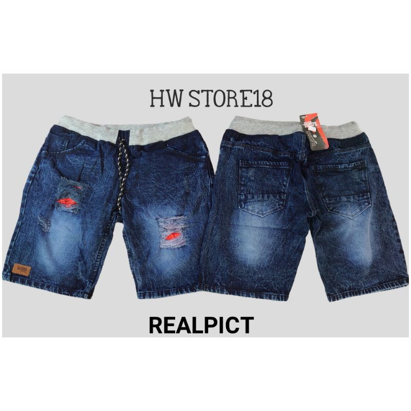 Jual Celana Pendek Pria Denim Shopee Indonesia