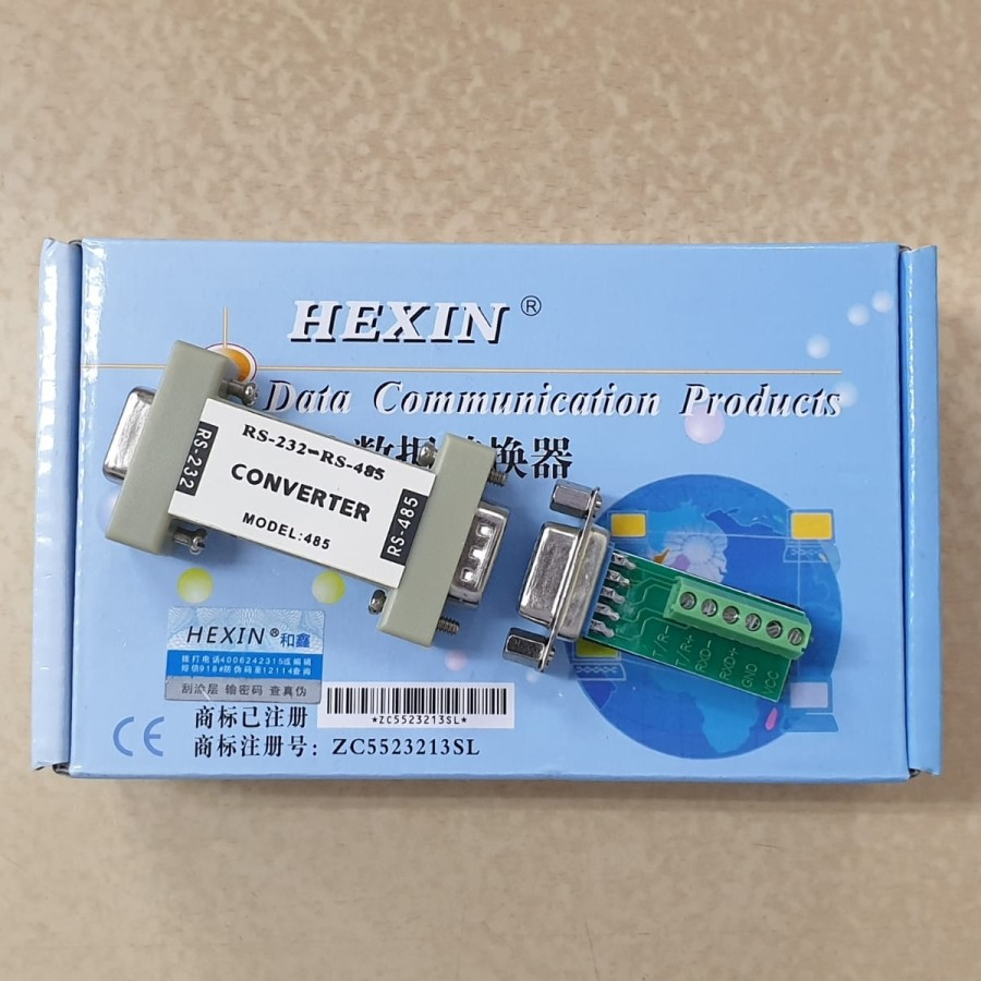 Jual HEXIN Converter RS232 to RS485 6 Pin | Shopee Indonesia