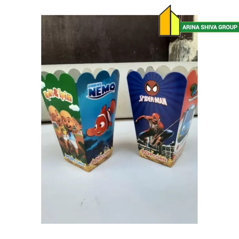Jual 200 LEMBAR KERTAS POPCORN 12 × 6 PAPER CRAFT KARTON POPCORN ...