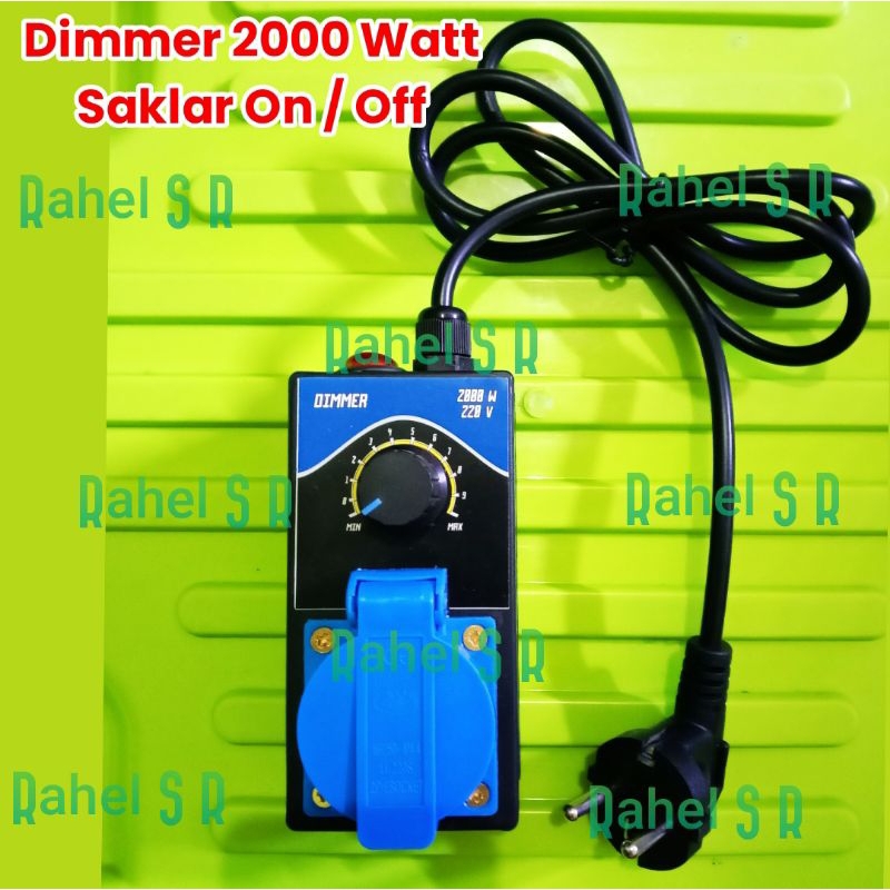 Jual DIMMER Pengatur Kecepatan Mesin Grinda Dimmer 2000 Watt