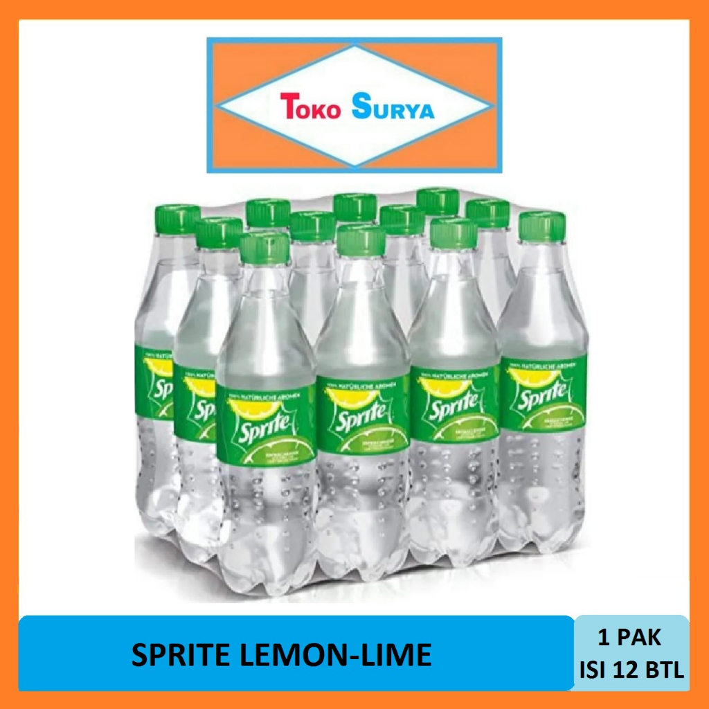 Jual Sprite Minurman Berkarbonasi Rasa Lemon Dan Jeruk Nipis Per Lusin ...