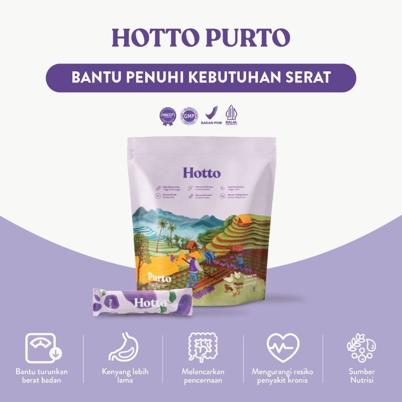 Jual Hotto Purto Sachetan Superfood Multigrain, minuman kesehatan ...