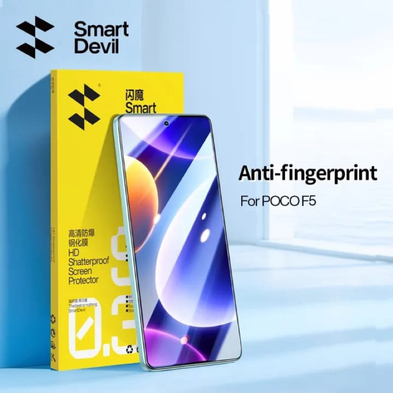 Jual TEMPERED GLASS ORIGINAL SMART DEVIL POCO F5 SMARTDEVIL TG | Shopee ...