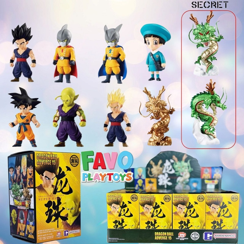 DRAGON BALL Z adverge super warriors figure Box Usine Non Ouvert 6 Box