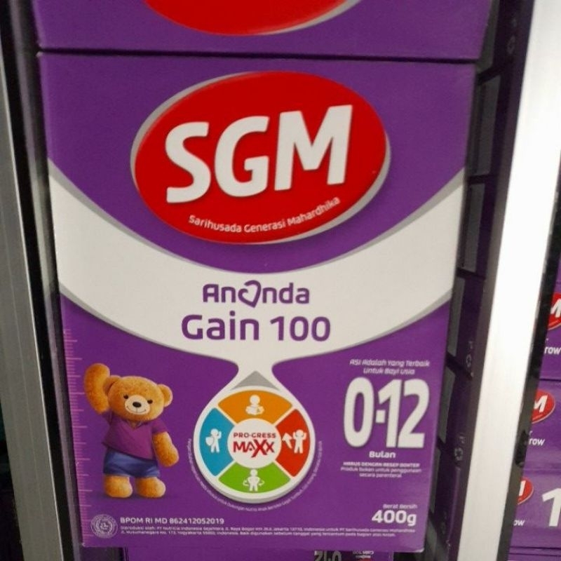 Jual SGM GAIN 100 (ready, ED 2025) Shopee Indonesia