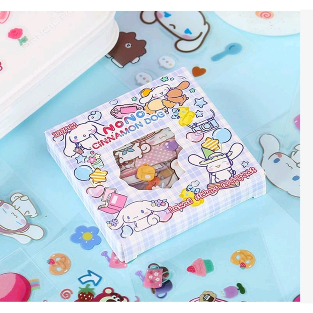 Jual Sticker Lucu MIXUE Label Hp Buku Diary Tumbler DIY Isi 100Pcs ...