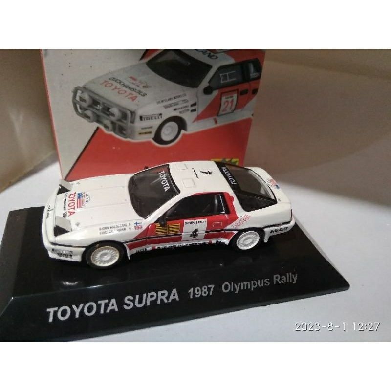 Jual CMS CM's Rally Car SS.12 TOYOTA SUPRA 1987 Olympus Rally | Shopee ...