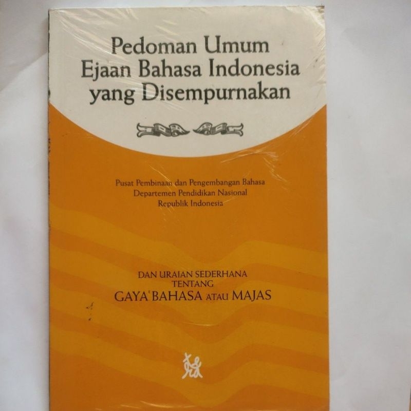 Jual Buku Pedoman Umum Ejaan Bahasa Indonesia Yang Disempurnakan ...