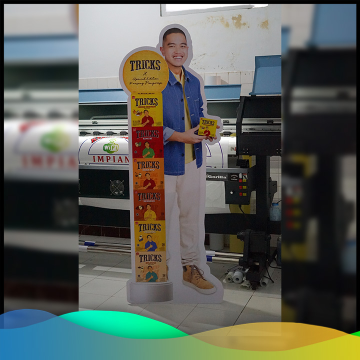 Jual Standee Brand Ambassador Custom Gambar | Shopee Indonesia