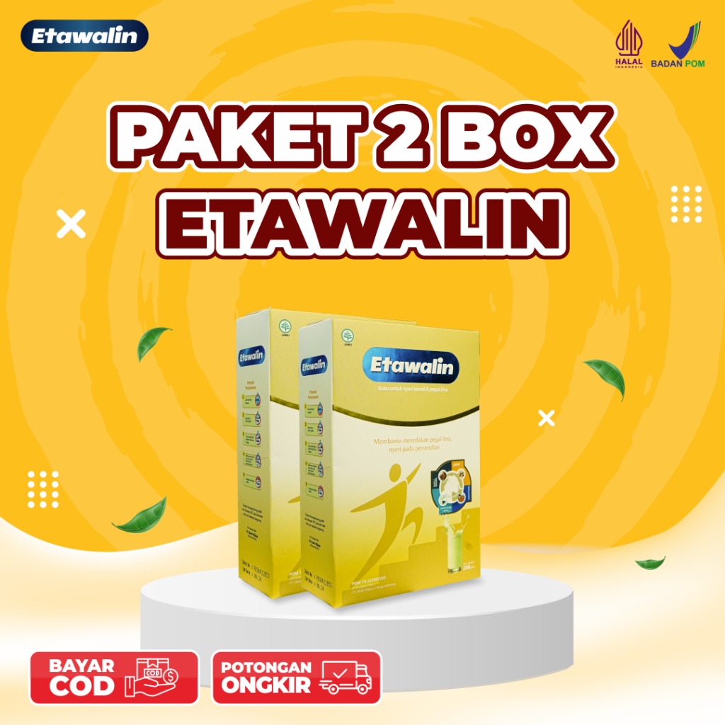 Jual Paket Bundling Box Etawalin Susu Bubuk Etawalin Atasi Nyeri