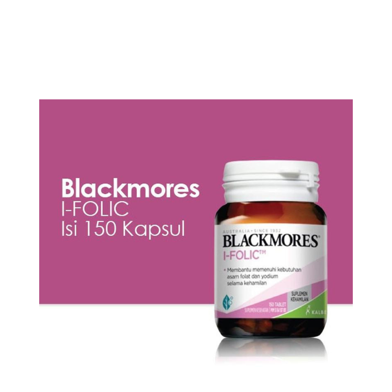 Jual Blackmores I Folic 60 Tablet | Shopee Indonesia