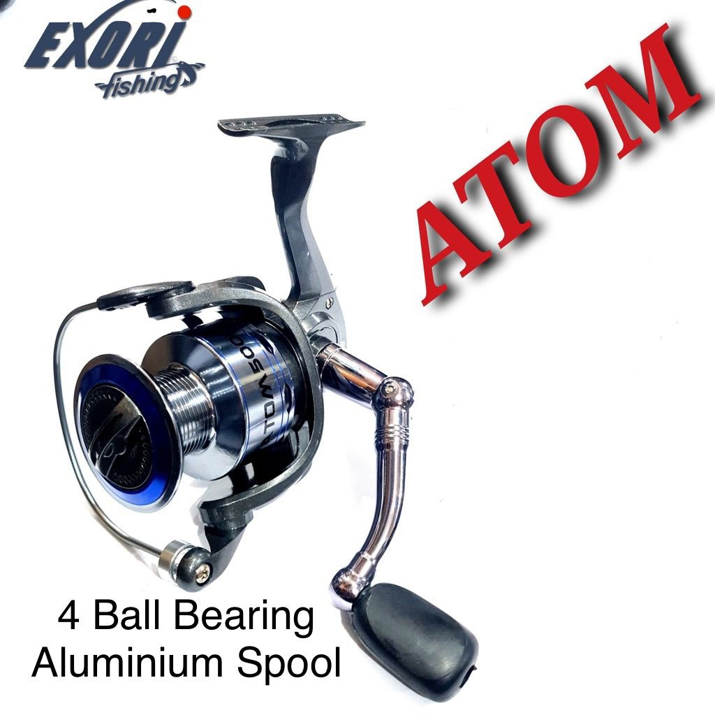 Jual REEL EXORI ATOM 1000 3000 5000 4 BALL BEARINGS Shopee Indonesia