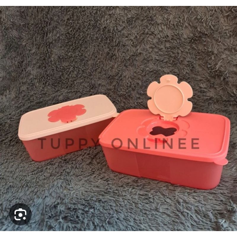 Jual Tissue box tupperware / tempat tissue tupperware | Shopee Indonesia