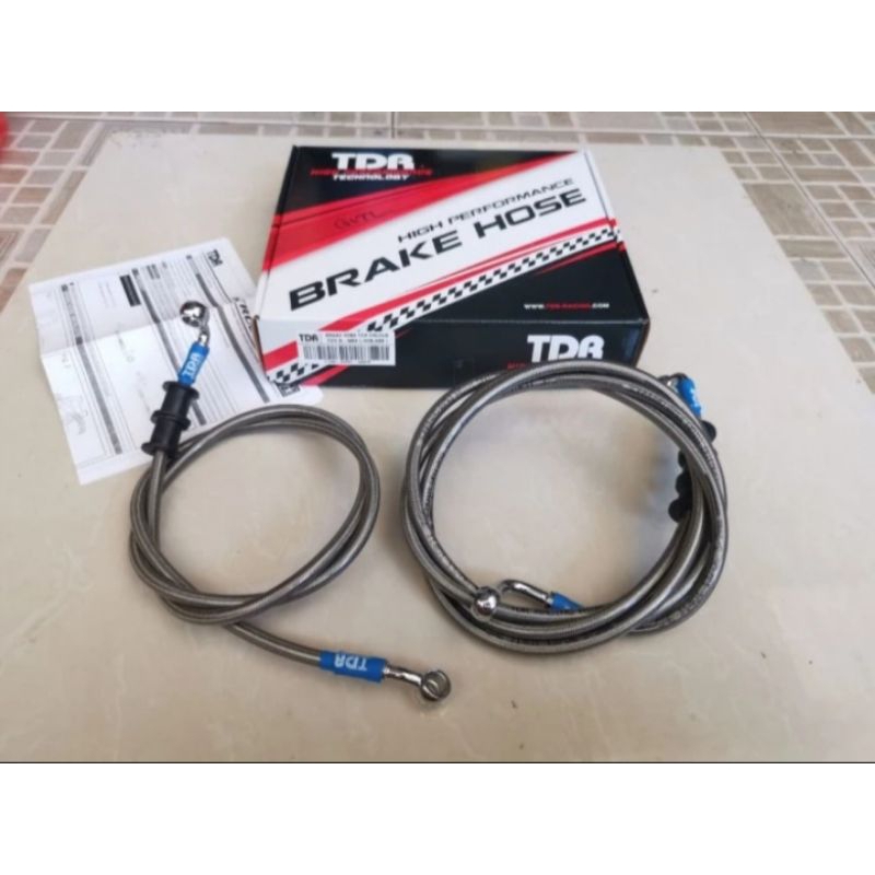 Jual SELANG REM SET DEPAN BELAKANG NMAX ABS DAN NON ABS TDR | Shopee
