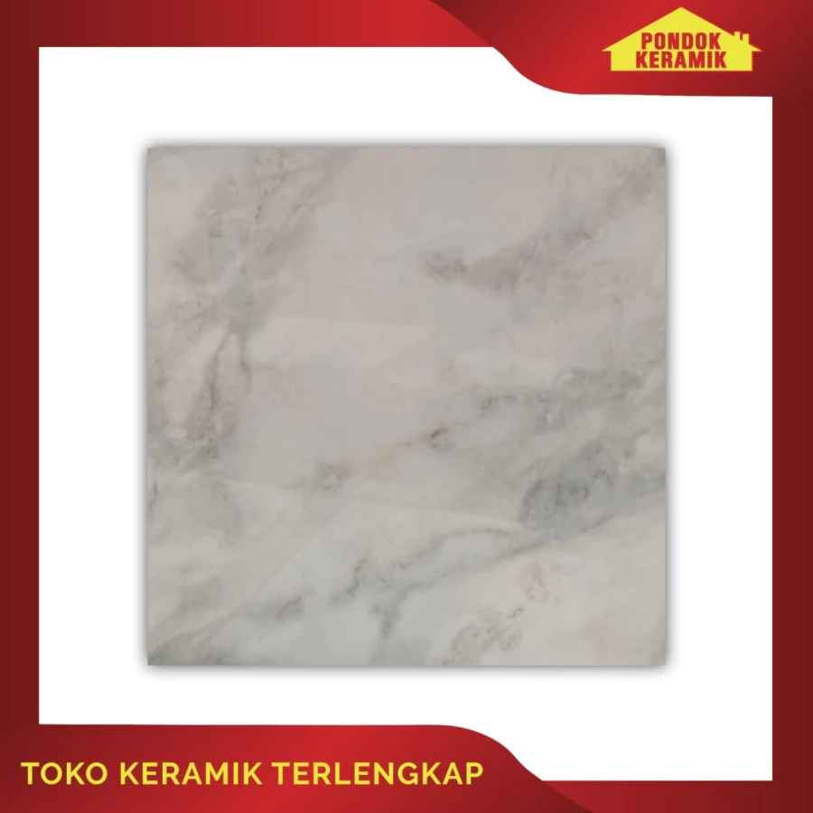 Keramik Lantai Massimo 50x50 Swiss L Grey