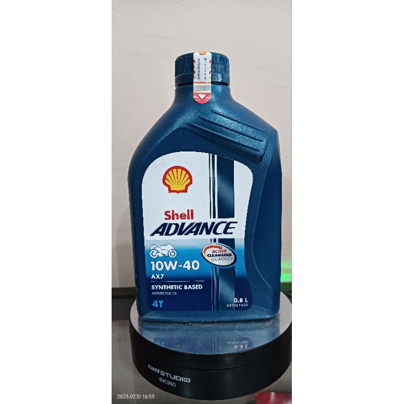Jual Shell - Oli SHELL ADVANCE 10W-30 AX7/ 0.8Ltr (Dijamin Original 100 ...