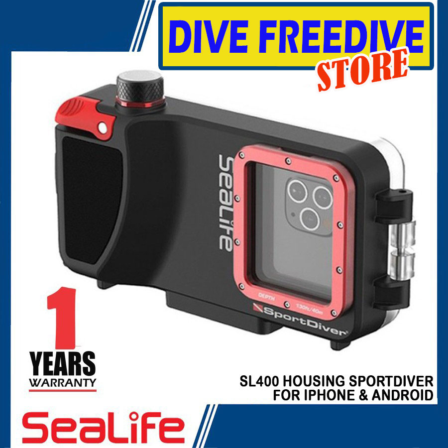 Jual SL400 Underwater Dive Housing Sealife SportDiver Case Waterproof