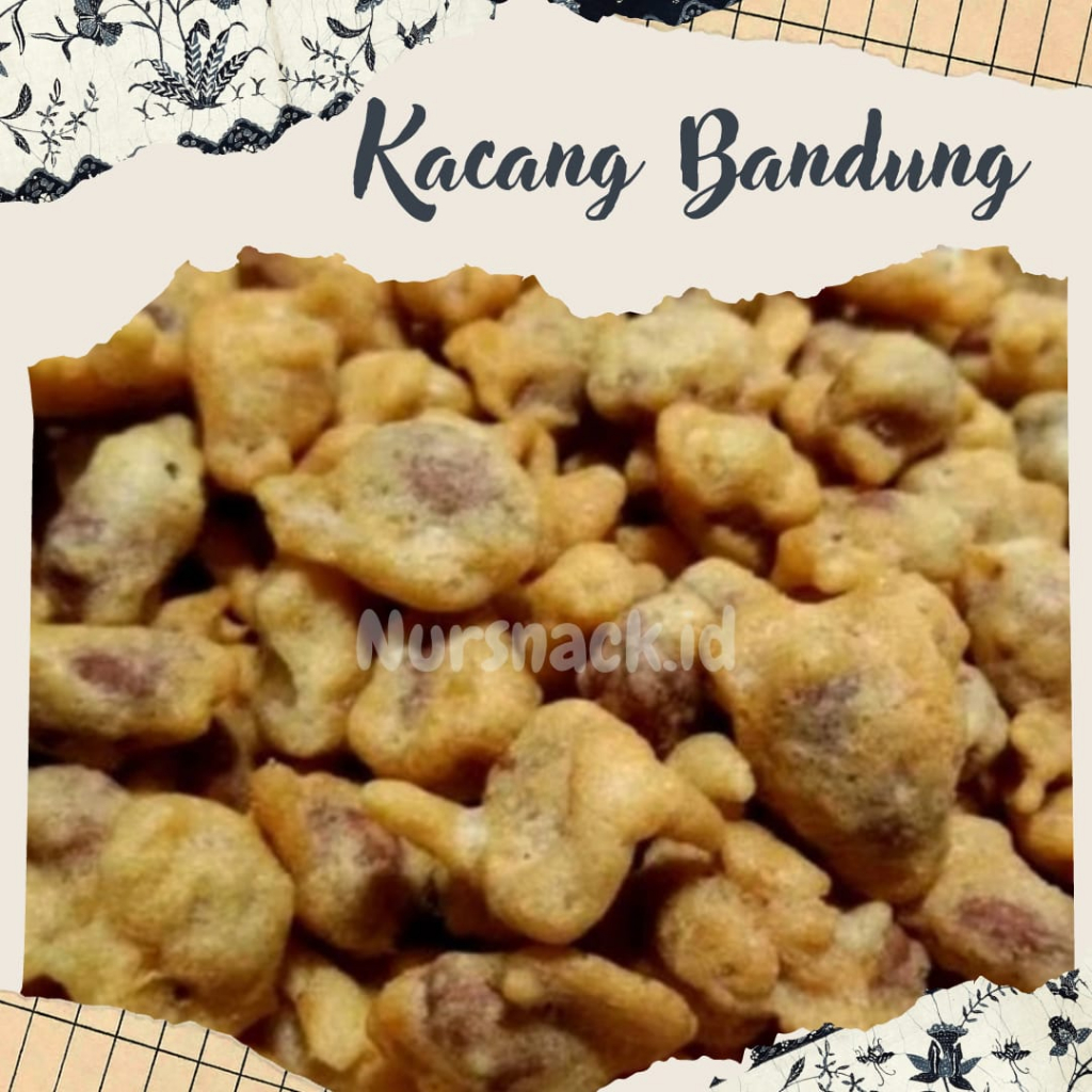 Jual kacang Bandung isi 500gram termurah/kacang Bandung enak/suuk ...