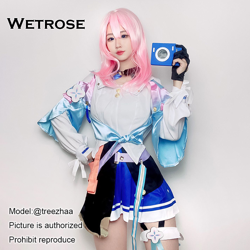 Jual 【wetrose】ready Stock Honkai Star Rail March 7th Cosplay Costume Clothing Game Womens 3762