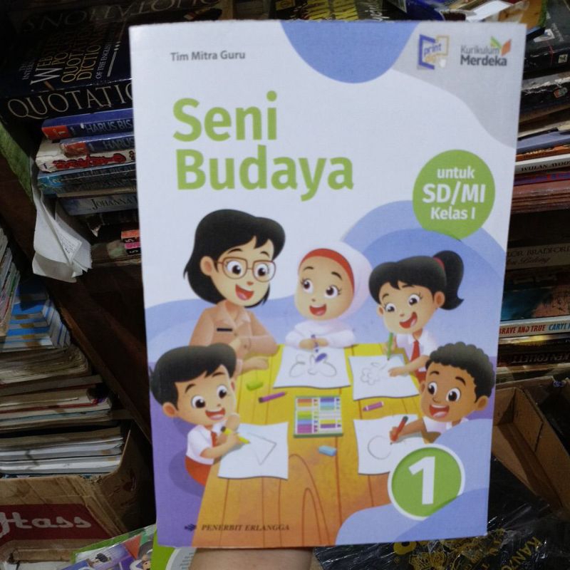 Jual SENI BUDAYA UNTUK SD & MI KELAS 1 KURIKULUM MERDEKA ERLANGGA ...