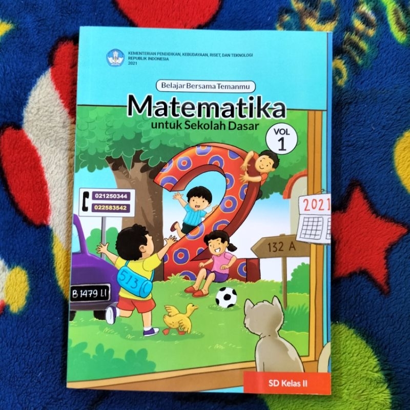 Jual ORIGINAL BUKU BELAJAR BERSAMA TEMANMU MATEMATIKA KELAS 2 VOL 1 SD ...