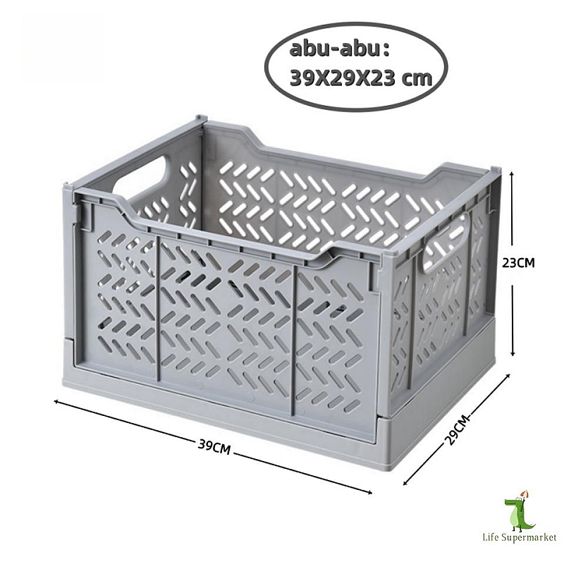 Jual Foldable Storage Box Transparant Large Box Tempat Baju /Mainan ...