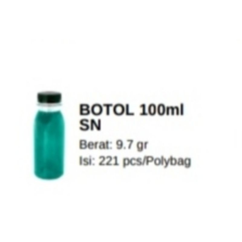 Jual Botol plastik 100ml murah meriah | Shopee Indonesia