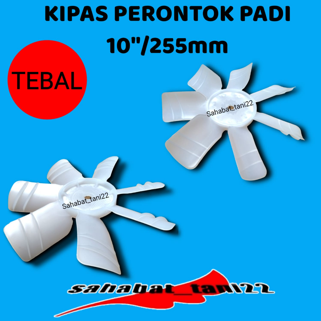 Jual Kipas perontok padi putih TEBAL kipas radiator mobil kipas ...