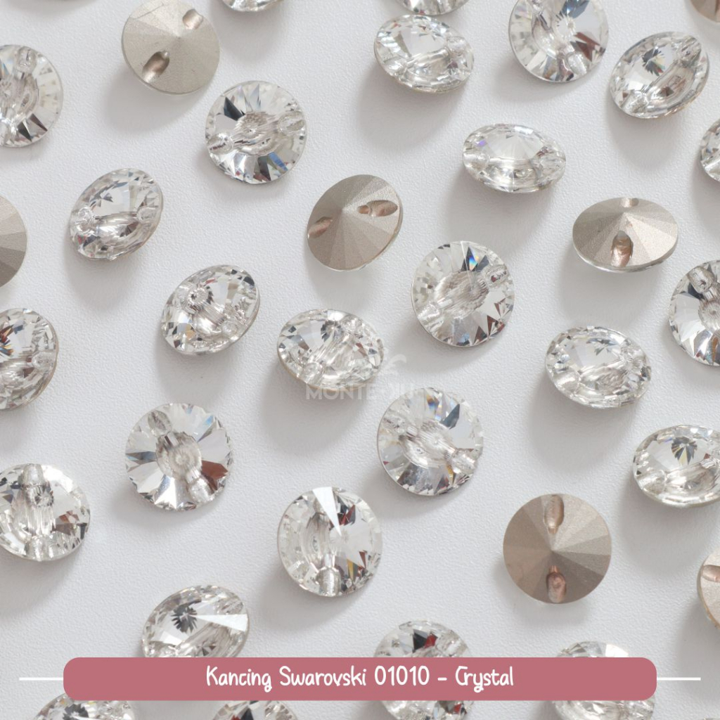 Jual Kancing Kristal Swarovski 01010 12mm Original Kancing Permata ...