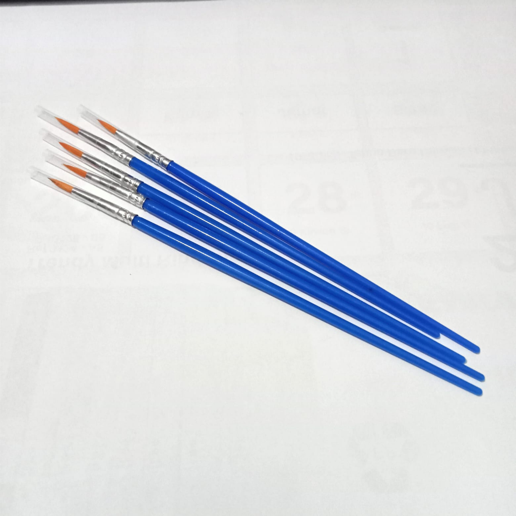 Jual Kuas Lukis Flat / Kuas Lukis Round / Brush Painting / Kuas Lukis ...
