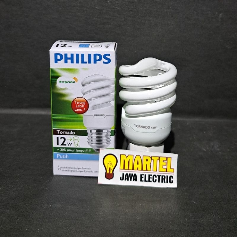 Jual Lampu Philips Tornado W Lampu Spiral Philips Watt Putih