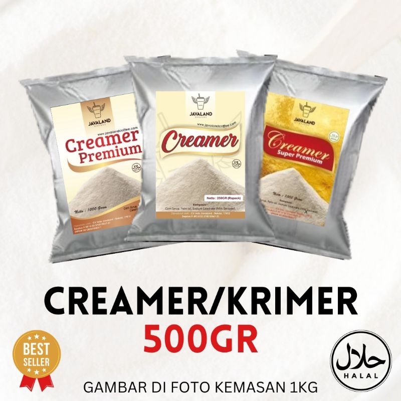 Jual Creamer Bubuk Javaland 500gr Krimer Bubuk Pengental Minuman