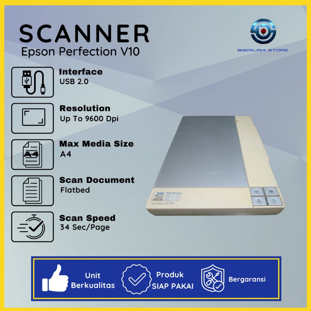 Jual Scanner A4 Epson Perfection V10 | Shopee Indonesia