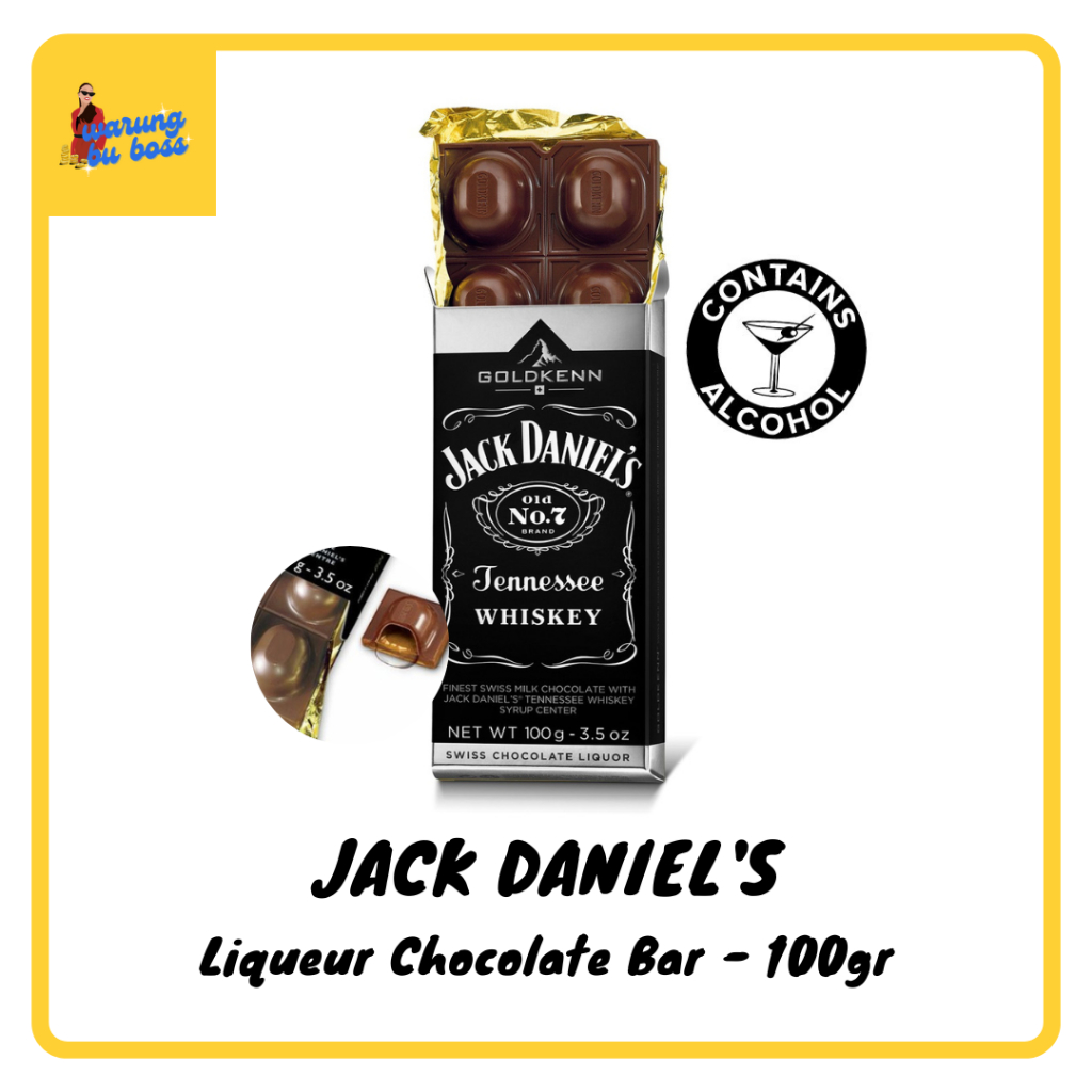Jual Jack Daniel's Chocolate Bar Jack Daniels Chocolate Liqueur