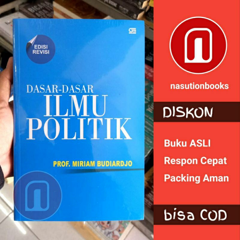 Jual Buku Dasar-dasar Ilmu Politik Miriam Budiarjo | Gramedia | Shopee ...