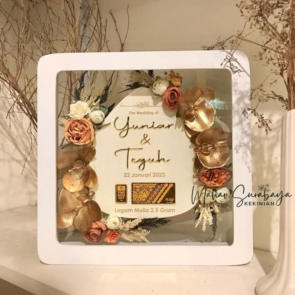 Jual Mahar frame tumpul mahar pernikahan mahar murah | Shopee Indonesia