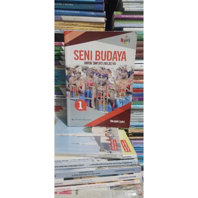 Jual Buku Seni budaya kelas 1-7-VII smp kurikulum 2013 revisi | Shopee ...