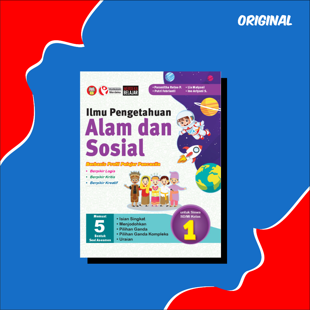 Jual BUKU ILMU PENGETAHUAN ALAM DAN SOSIAL UNTUK SISWA SD/MI KELAS 1 ...