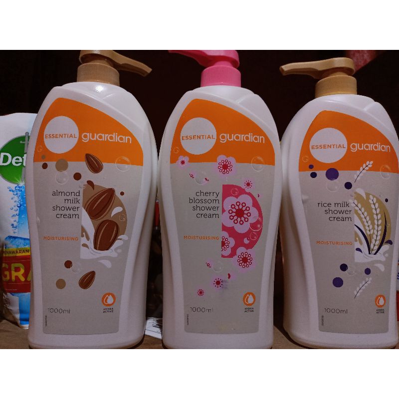 Jual Guardian shower cream 1000ml(1liter) Shopee Indonesia