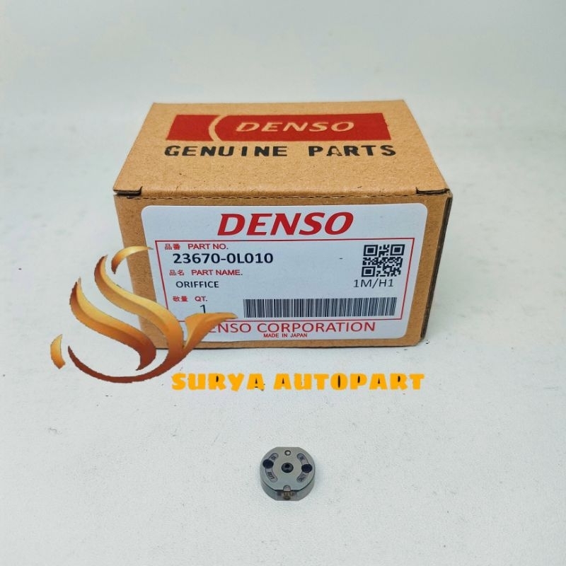 Jual PLATE VALVE INJECTOR INJEKTOR TOYOTA INNOVA DIESEL VALVE ORIFICE ...