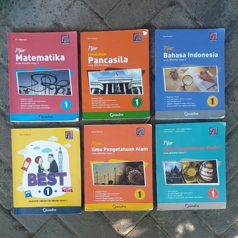 Jual Buku Pelajaran PIJAR Pendidikan Pancasila , Matematika , B Indo ...