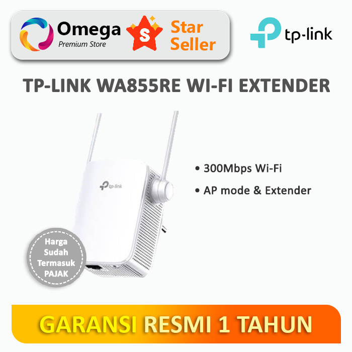 Tp Link Repetidor Wifi Lima TP-Link WA855RE 300Mbps WiFi Range