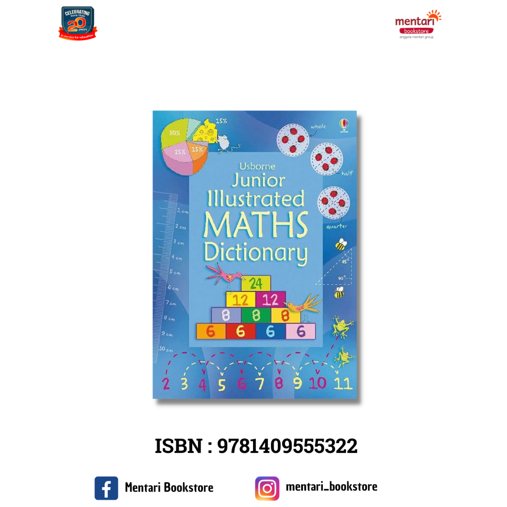 Jual Junior Illustrated Maths Dictionary (Usborne Dictionaries ...