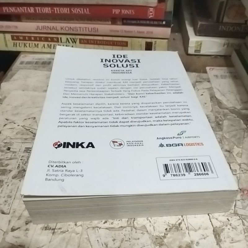 Jual IDE INOVASI SOLUSI Kereta Api Indonesia By Sulistyo | Shopee Indonesia