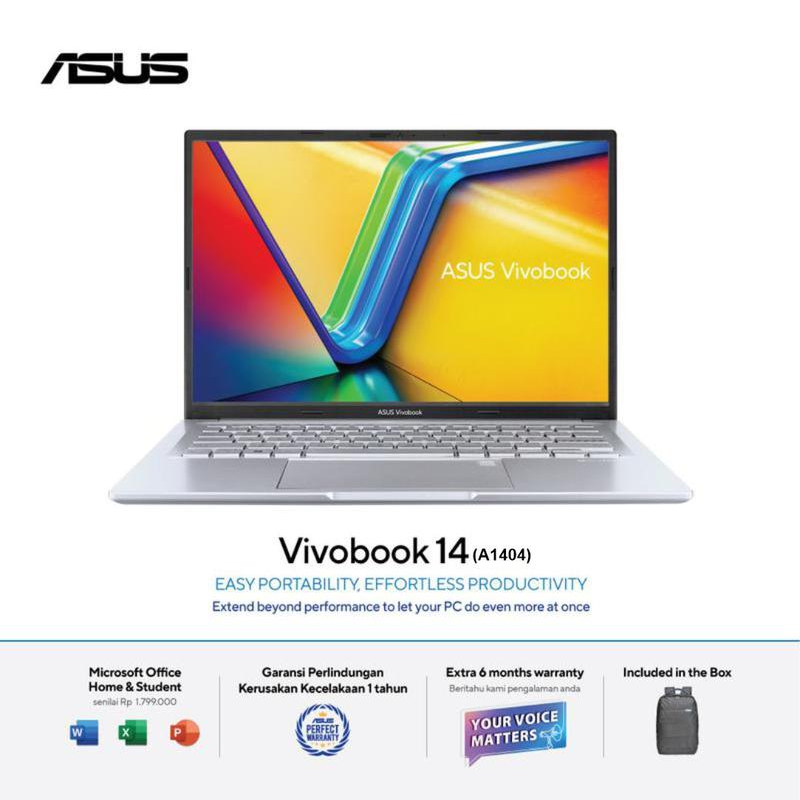 Jual Asus Vivobook 14 A1404VA-IPS551/2 I5-1335U/UMA/16GB*(8GBx2)/512GB ...