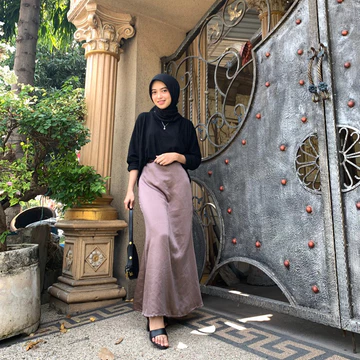 Rok Satin Skirt Rok Duyung Mermaid Skirt