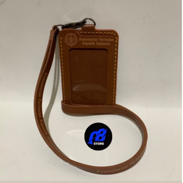 Jual TEMPT ID CARD HOLDER KULIT KEMENTRIAN PERTANIAN ID CARD KULIT ...