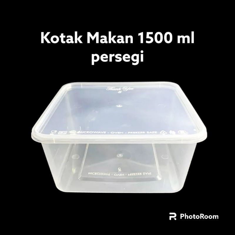 THINWALL 1500ML PERSEGI