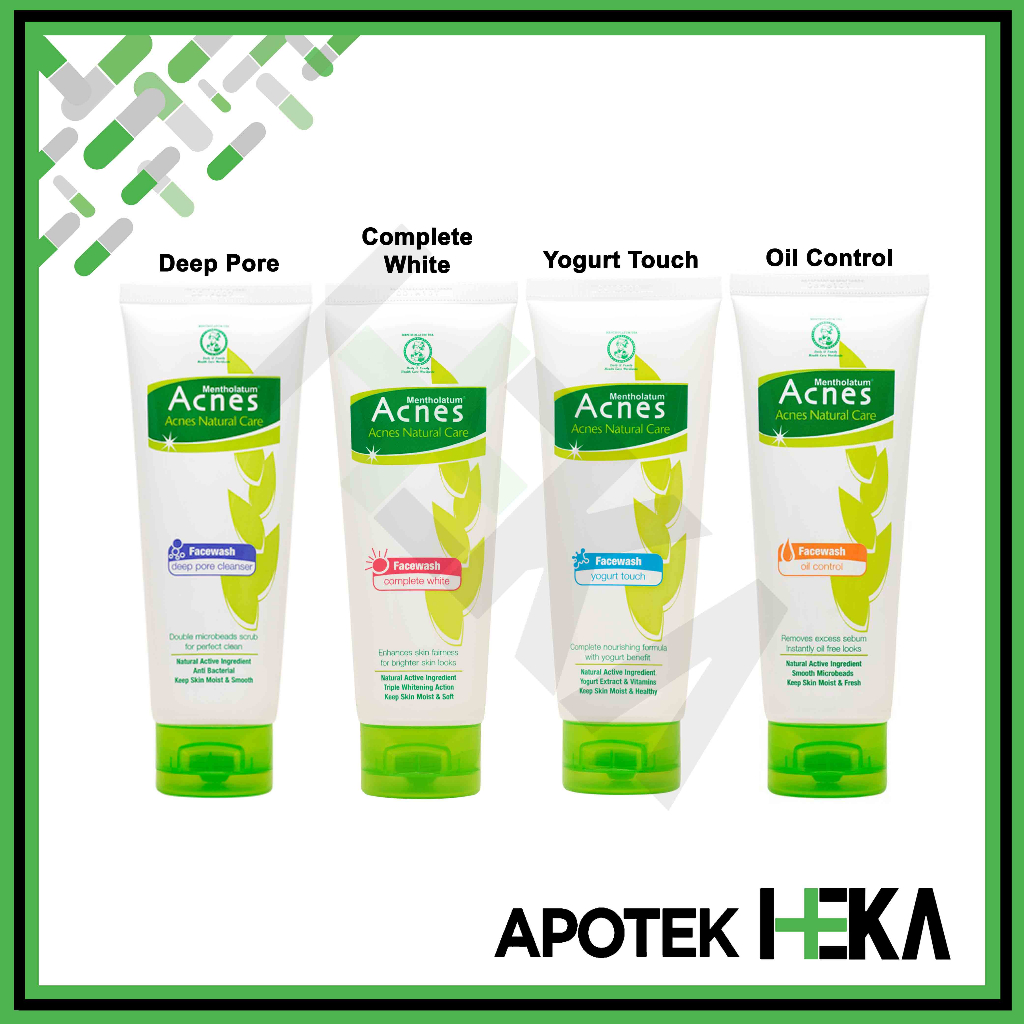 Jual Acnes Face Wash 50 g / 100 g - Pembersih Wajah Jerawat (BANDUNG